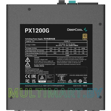 Блок питания Deepcool PX1200G V2 1200W (R-PXC00G-FC0B-EU-V2) картинка 5